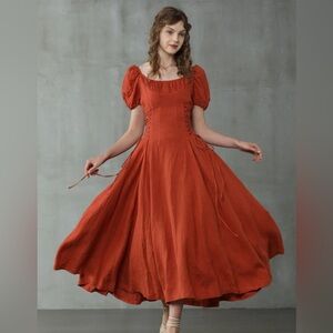 Linennaive Cinderella Linen Dress
